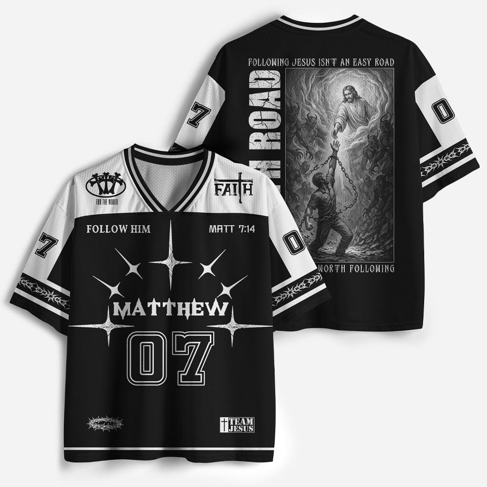 Hard Road Graphic Mesh Jersey