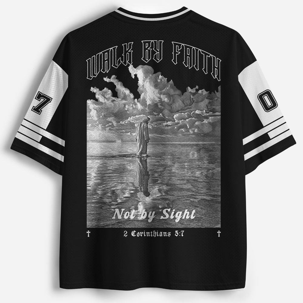 Not by Sight Graphic Mesh Jersey