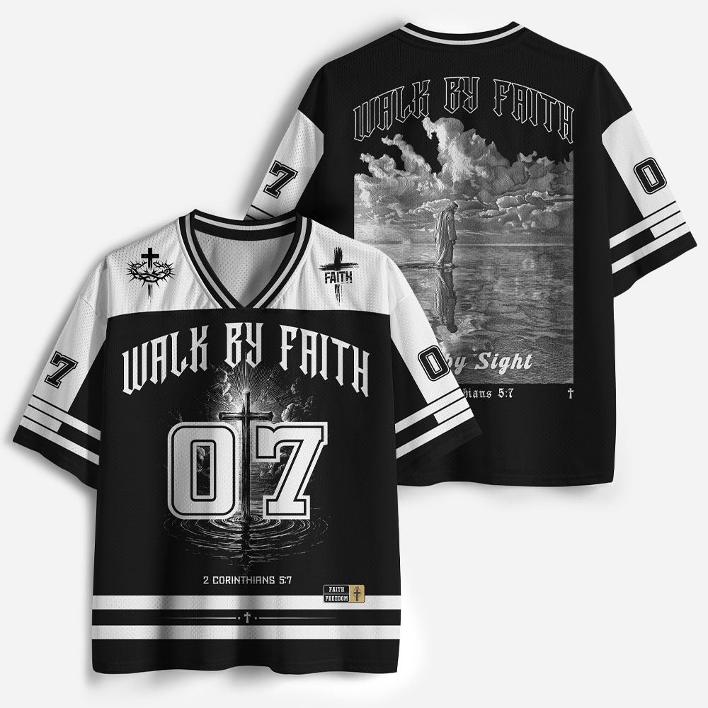 Not by Sight Graphic Mesh Jersey