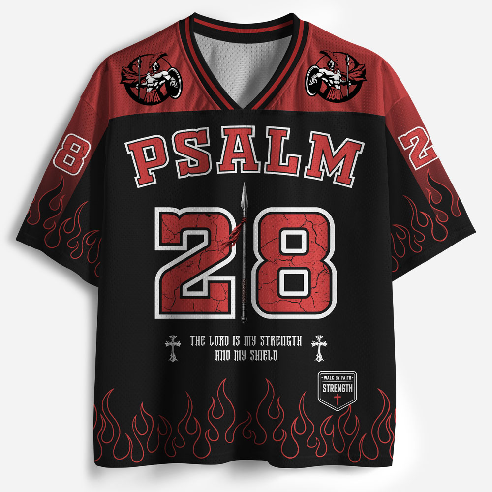 Warrior Strength Graphic Mesh Jersey