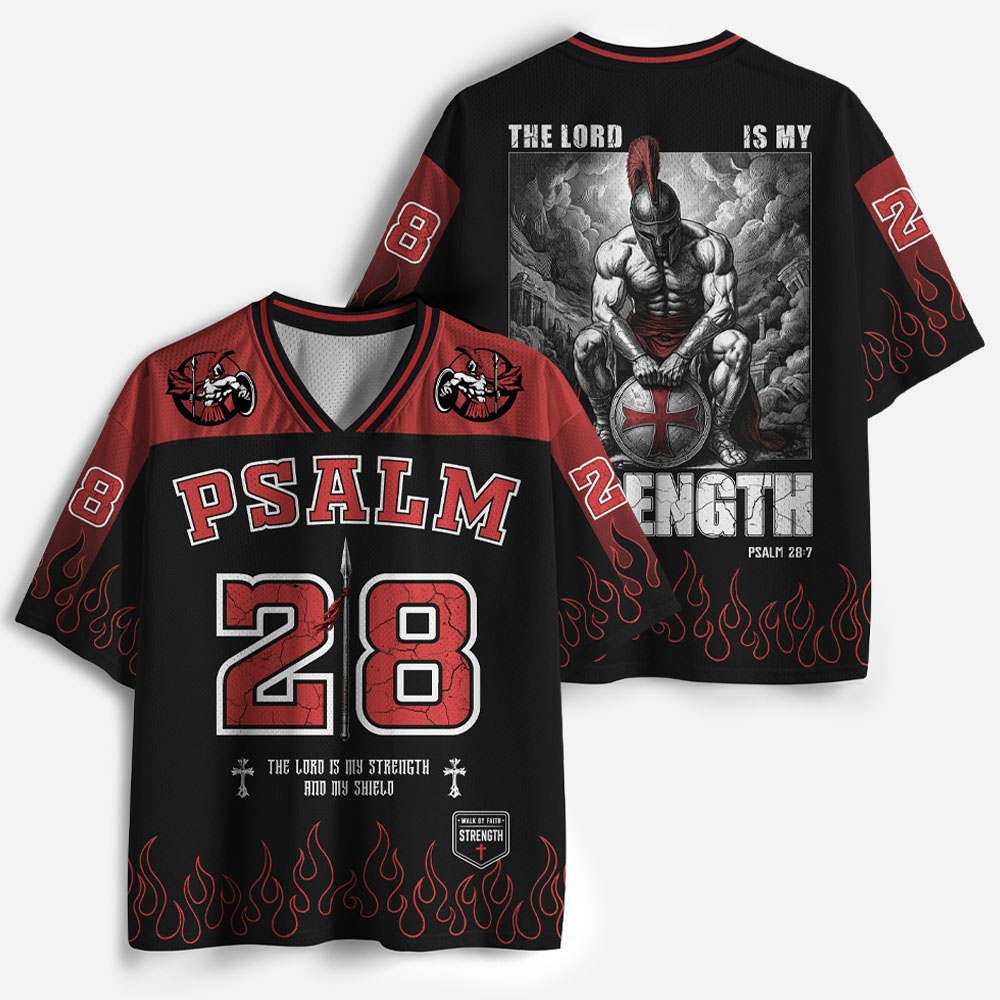 Warrior Strength Graphic Mesh Jersey