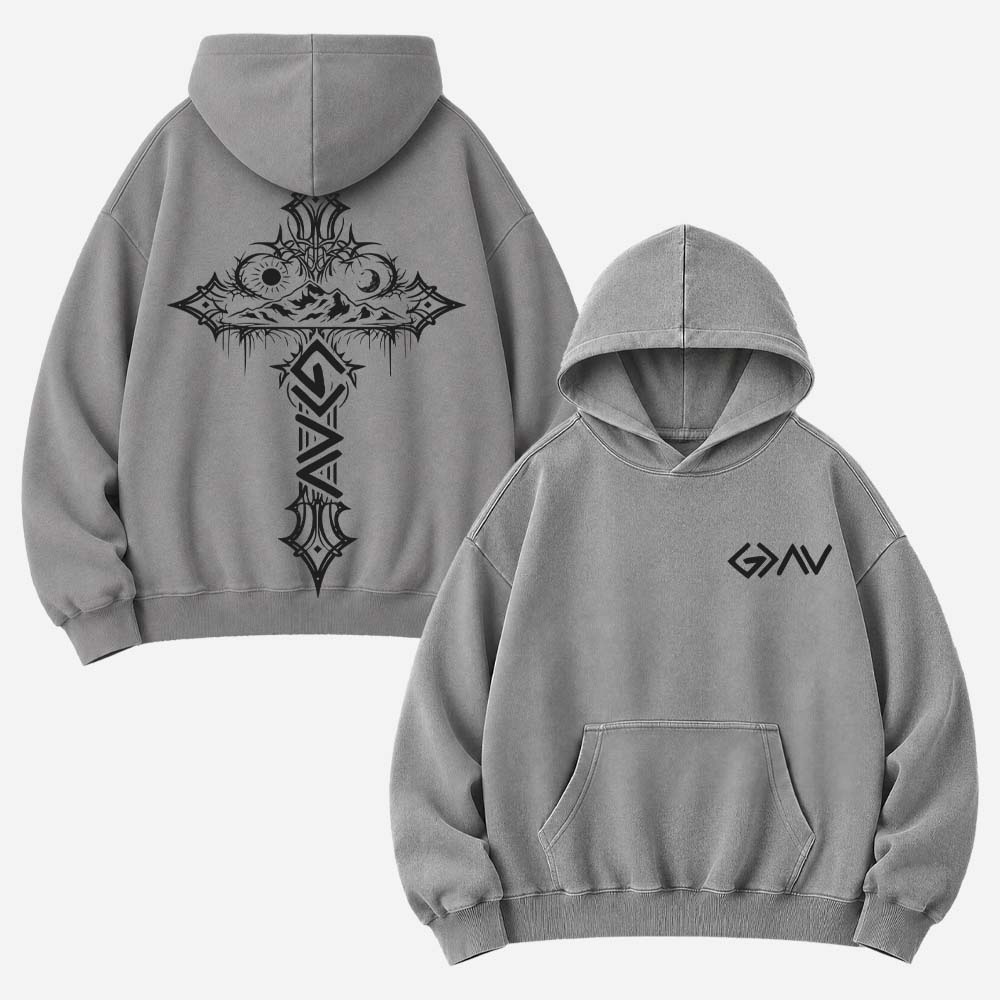 Mountain Crest Vintage Washed Hoodie