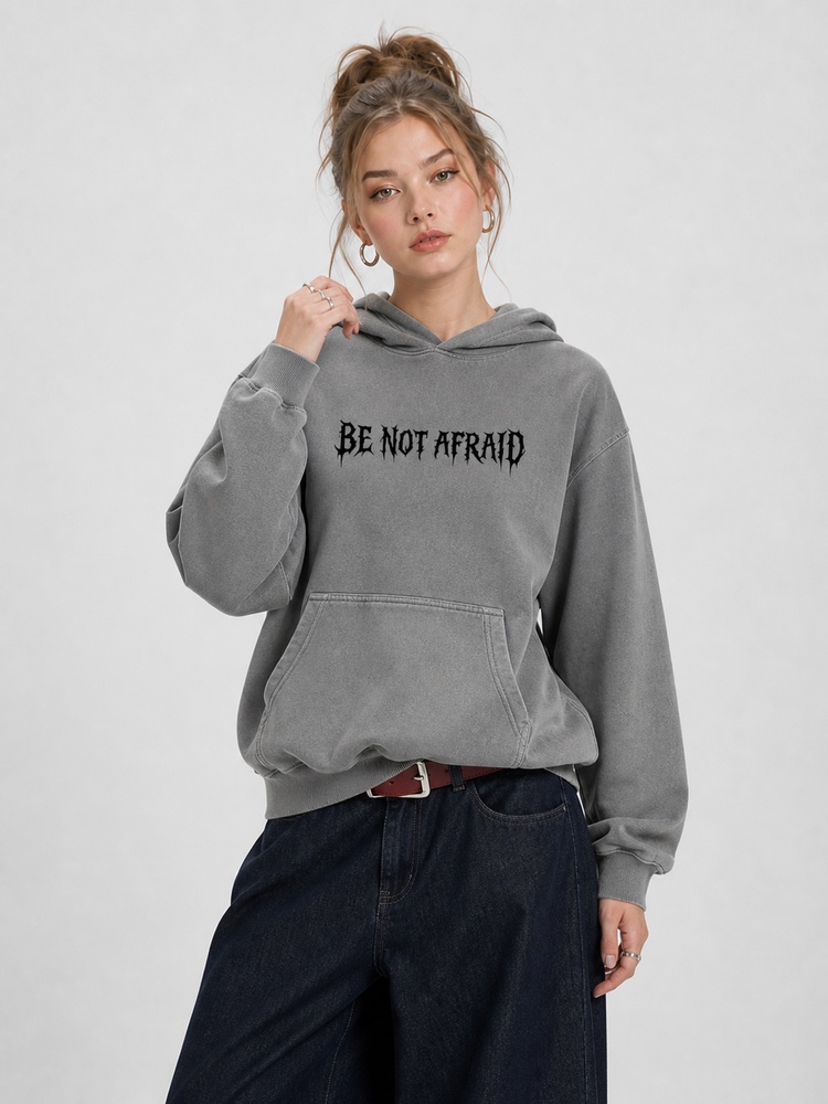 Fearless Wing Vintage Washed Hoodie