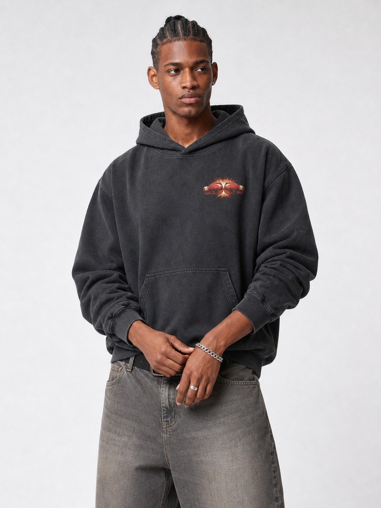 Fight Club Vintage Washed Hoodie