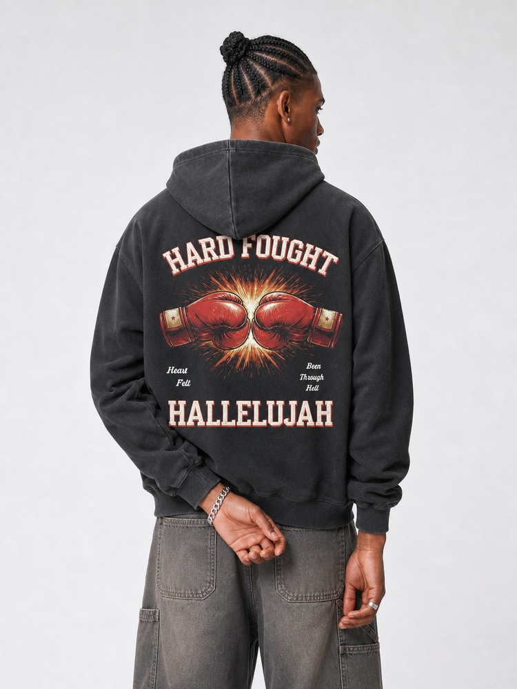 Fight Club Vintage Washed Hoodie