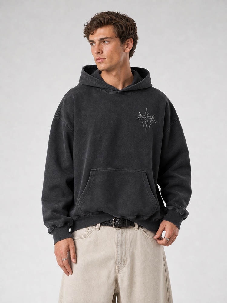 Child Emblem Vintage Washed Hoodie