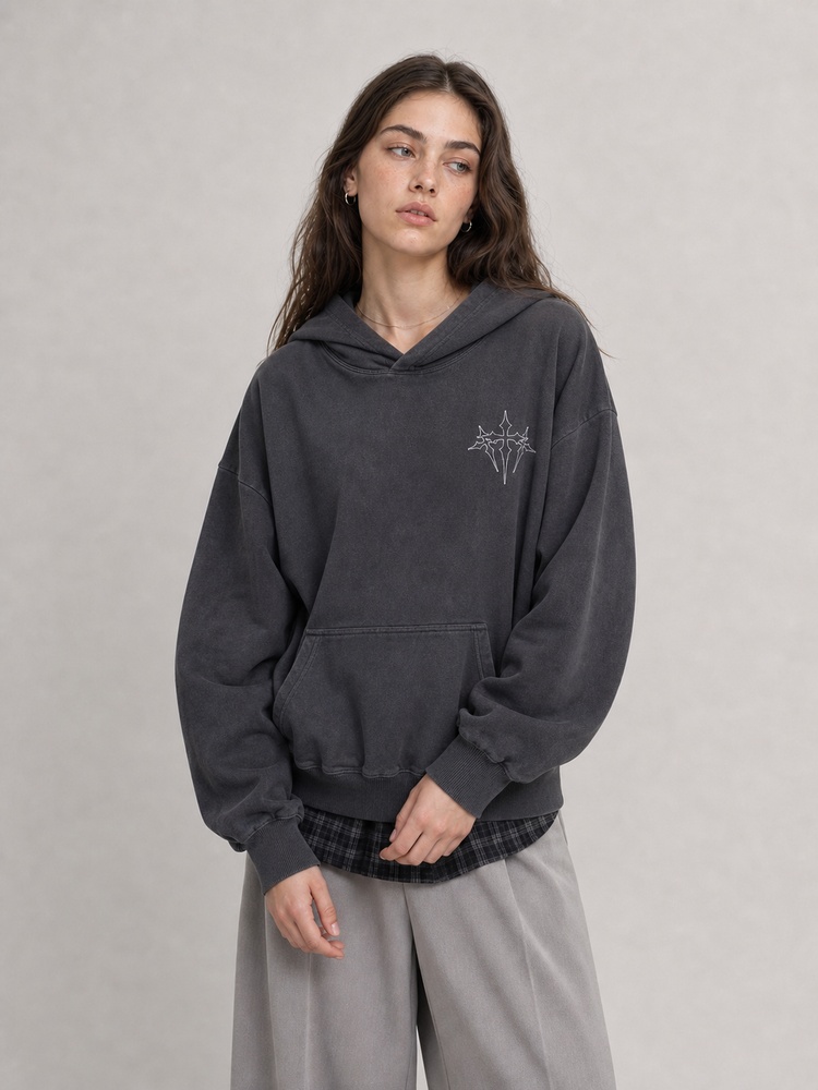 Child Emblem Vintage Washed Hoodie