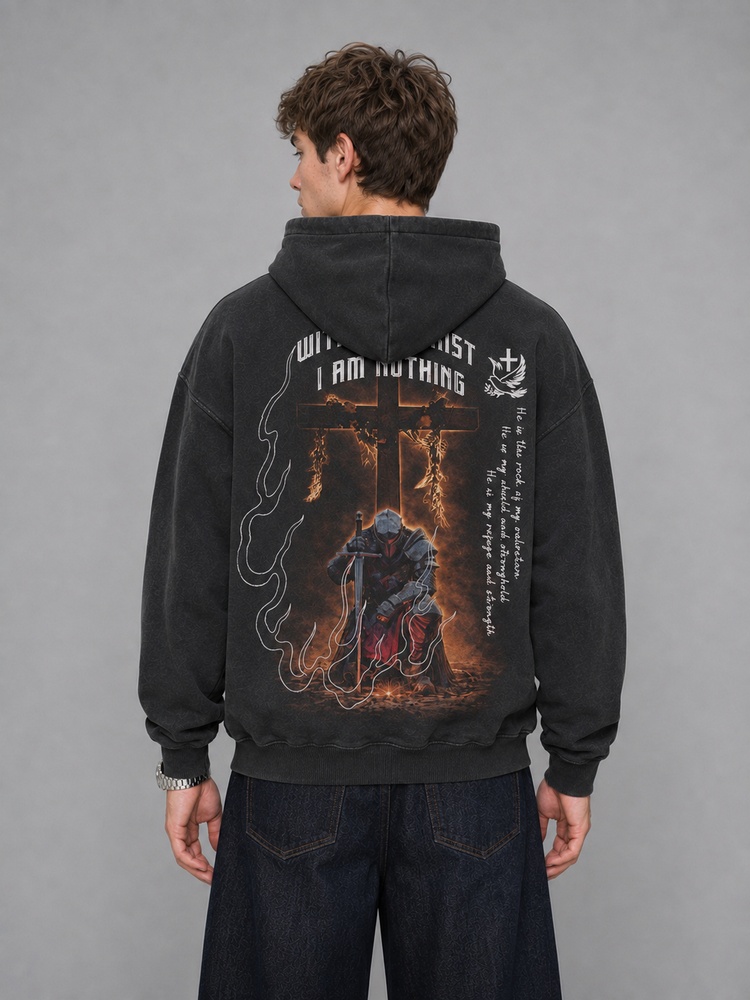 Shadow Knight Vintage Washed Hoodie