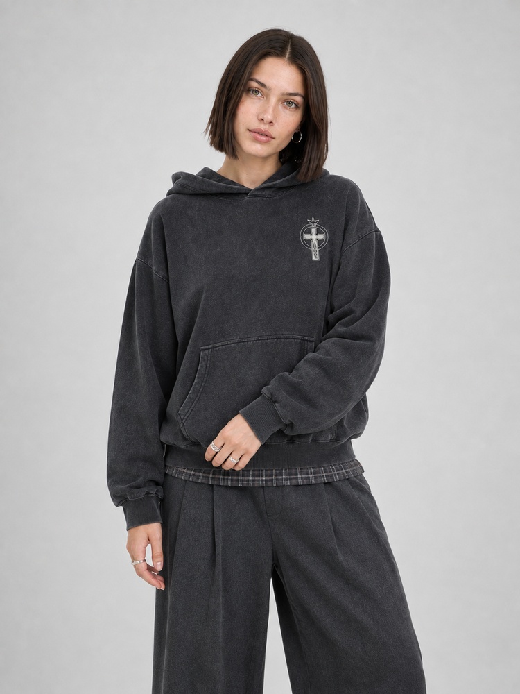 I Can Do All Things Vintage Washed Hoodie