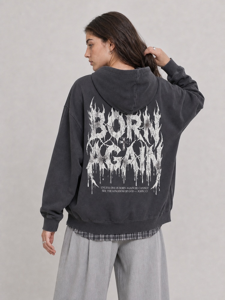 Wrath Vintage Washed Hoodie