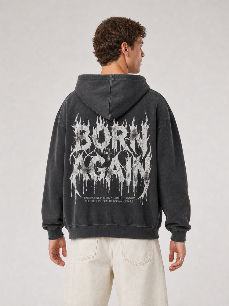 Wrath Vintage Washed Hoodie