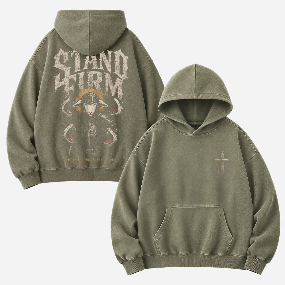 Armored Lamb Vintage Washed Hoodie