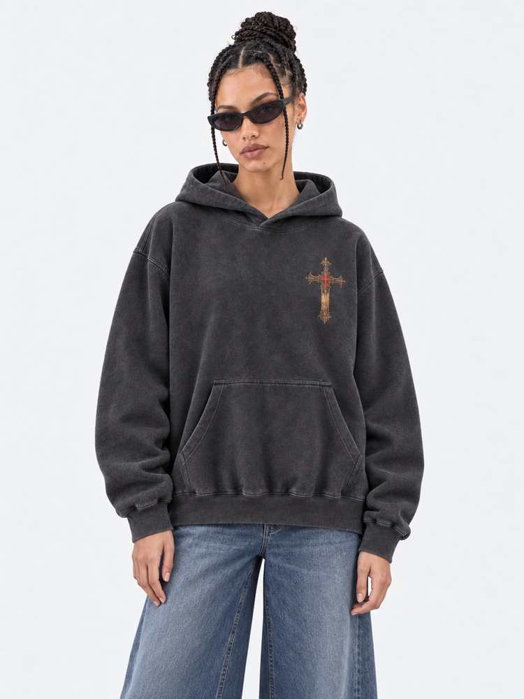 Division Sword Vintage Washed Hoodie