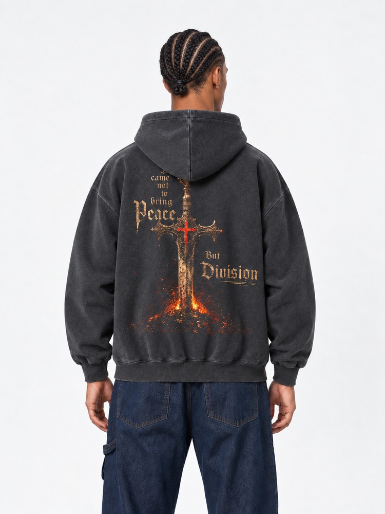 Division Sword Vintage Washed Hoodie