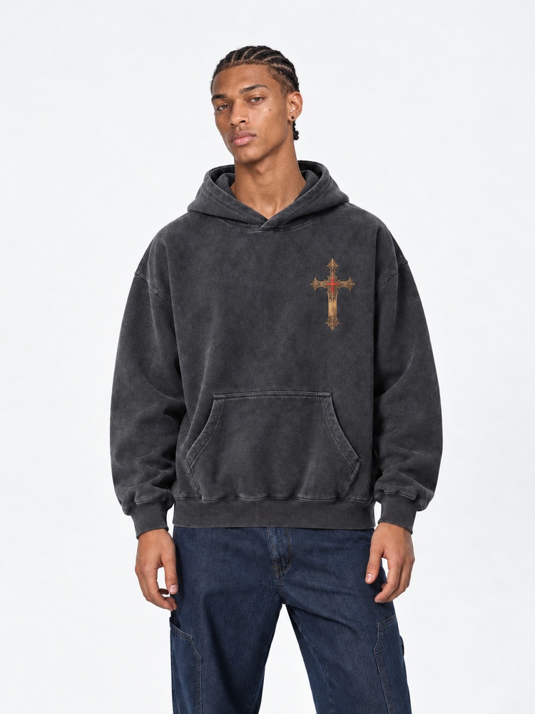 Division Sword Vintage Washed Hoodie