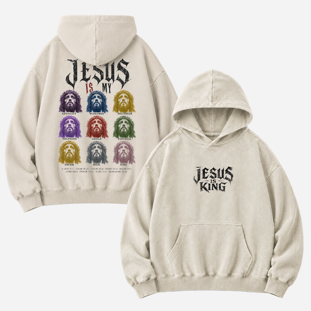 Identity Portrait Vintage Washed Hoodie