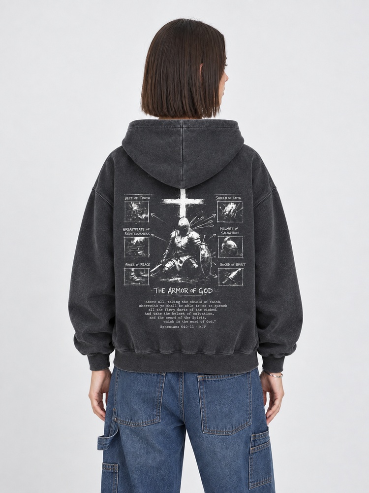 Armor Guide Vintage Washed Hoodie