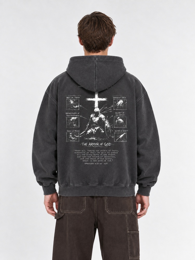 Armor Guide Vintage Washed Hoodie