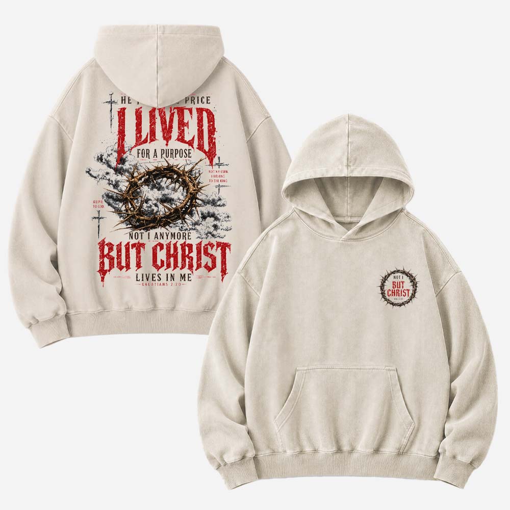Purpose Crown Vintage Washed Hoodie