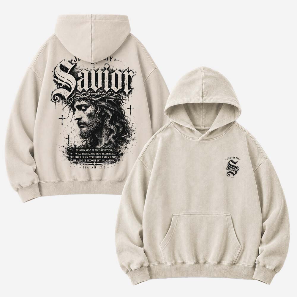 Crown Savior Vintage Washed Hoodie