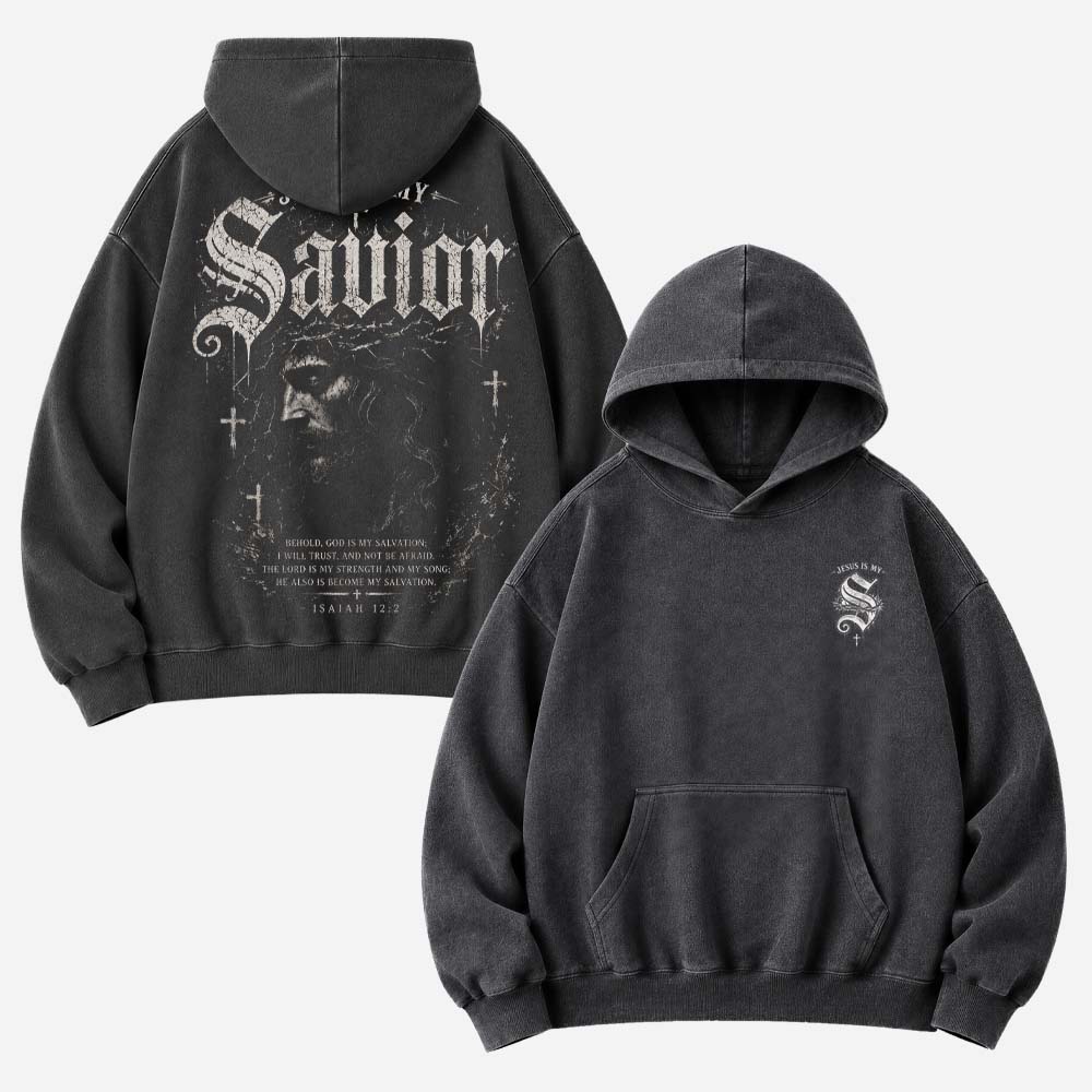 Crown Savior Vintage Washed Hoodie