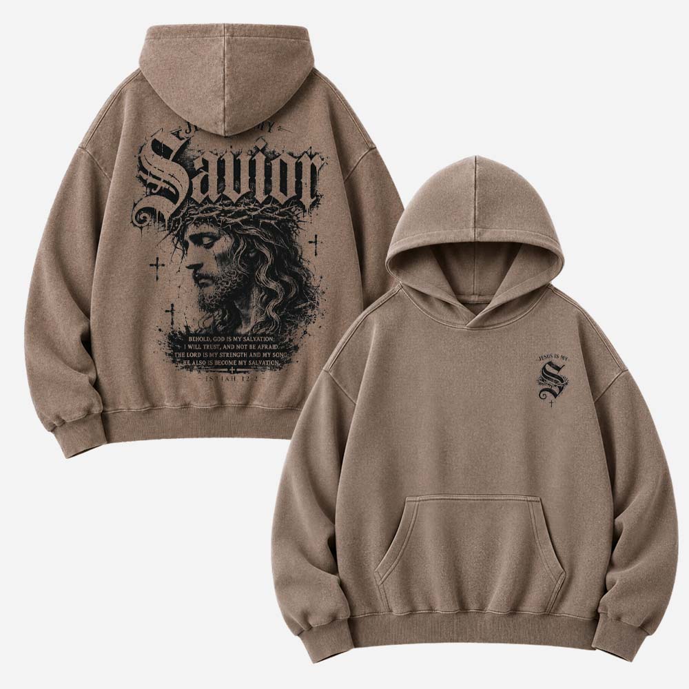 Crown Savior Vintage Washed Hoodie