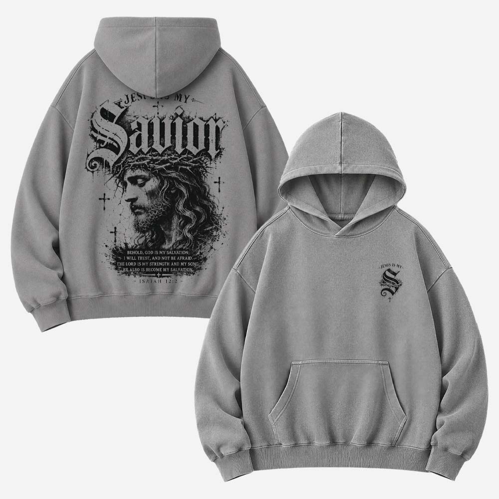 Crown Savior Vintage Washed Hoodie