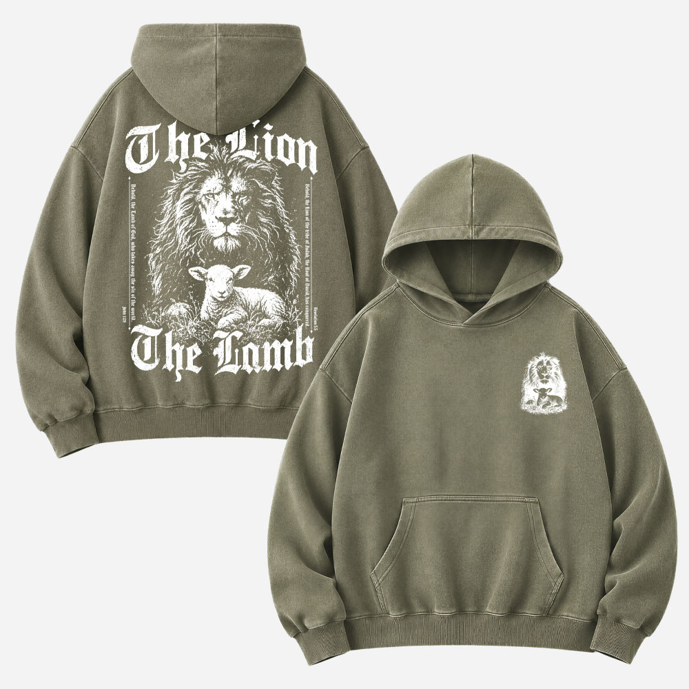 Guardian Beast Vintage Washed Hoodie