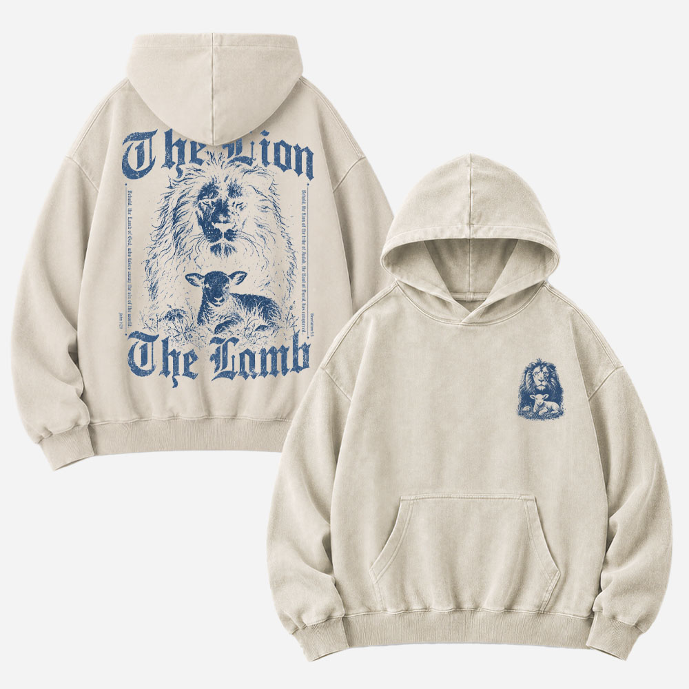 Guardian Beast Vintage Washed Hoodie
