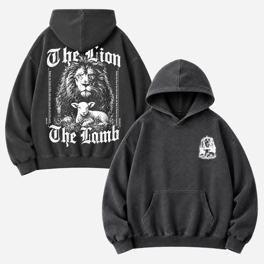 Guardian Beast Vintage Washed Hoodie