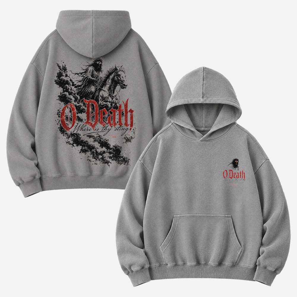 Dark Rider Vintage Washed Hoodie