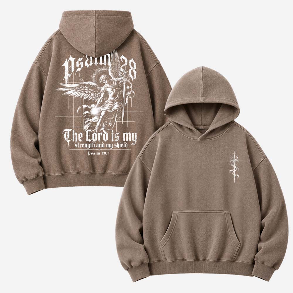Winged Blade Vintage Washed Hoodie