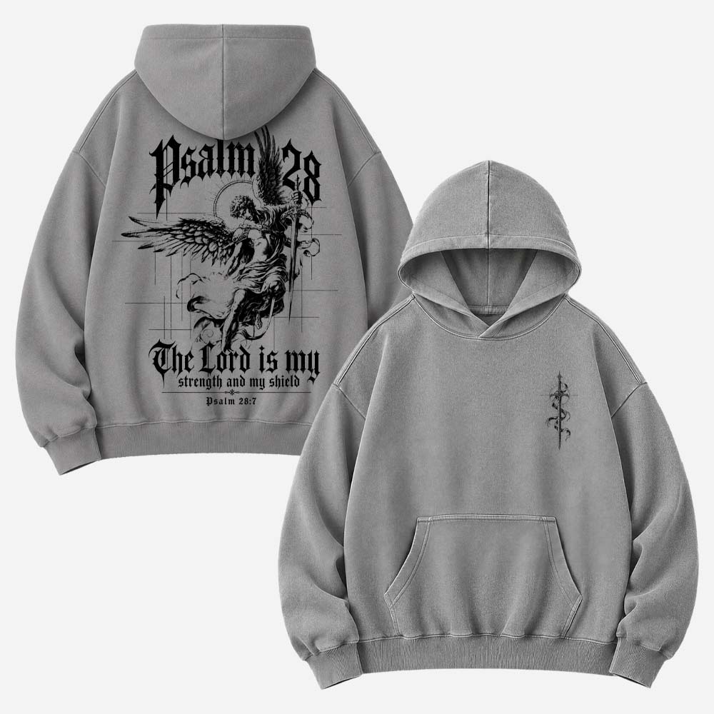 Winged Blade Vintage Washed Hoodie