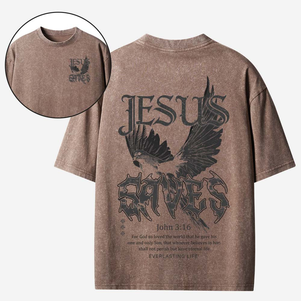 Dove Graphic Vintage Washed T-Shirt