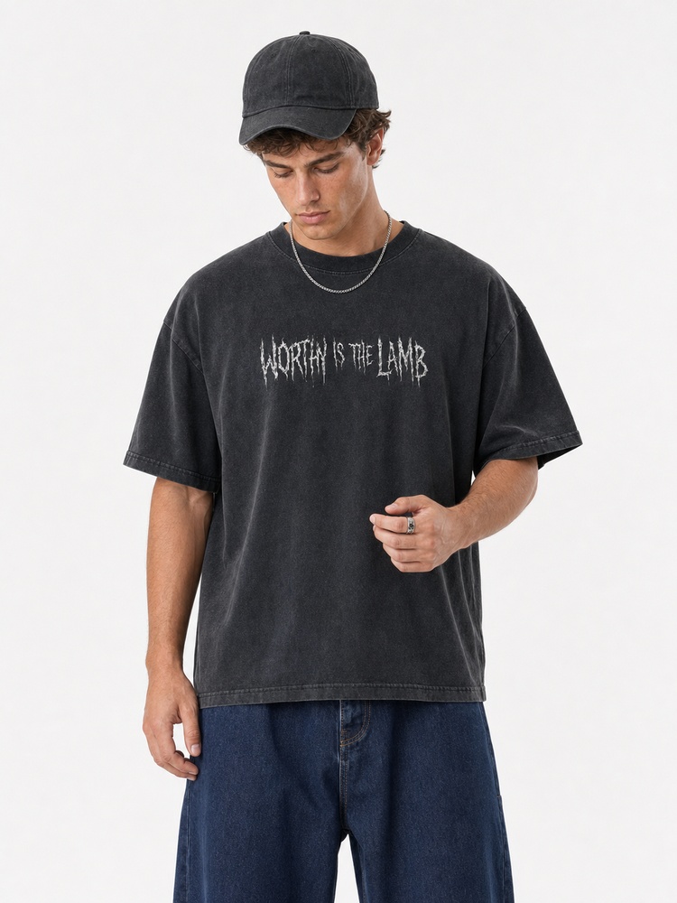 Lamb Worthy Vintage Washed T-Shirt