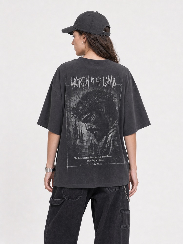 Lamb Worthy Vintage Washed T-Shirt