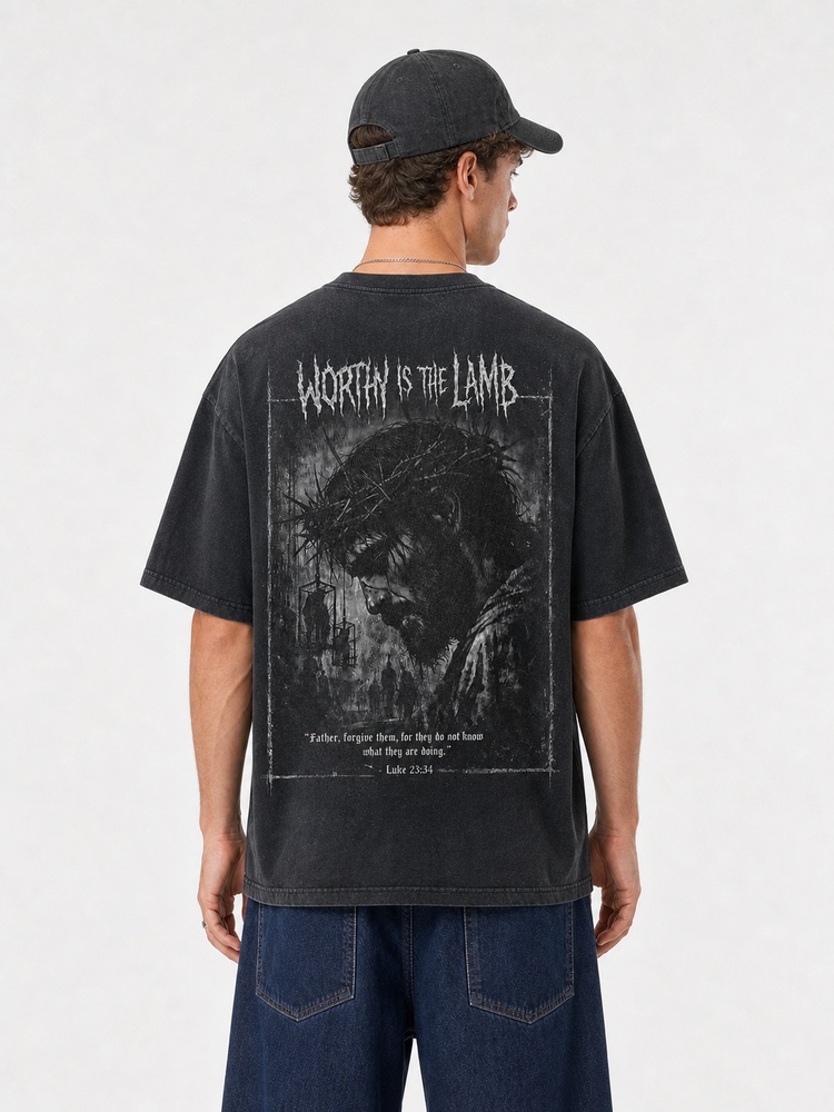 Lamb Worthy Vintage Washed T-Shirt
