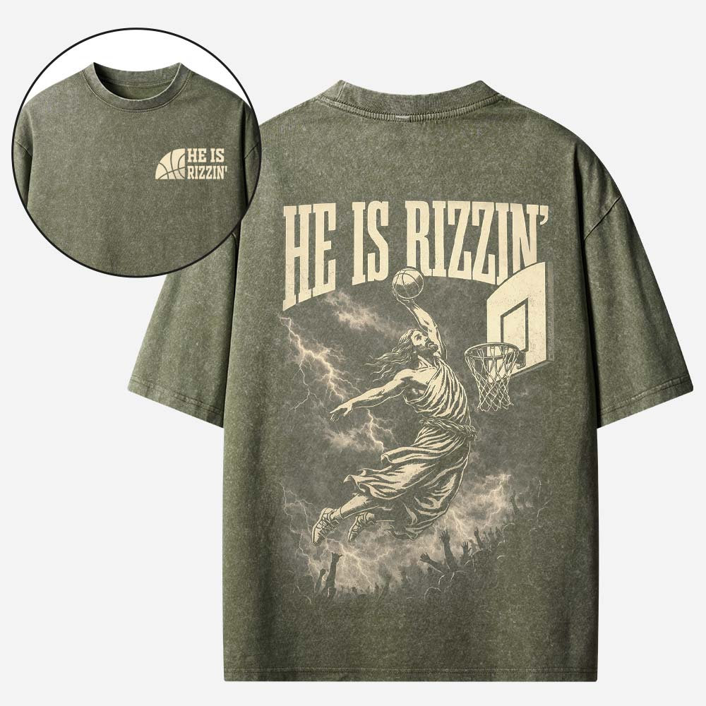 Rizzin Dunk Vintage Washed T-Shirt