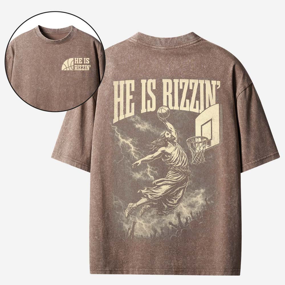 Rizzin Dunk Vintage Washed T-Shirt