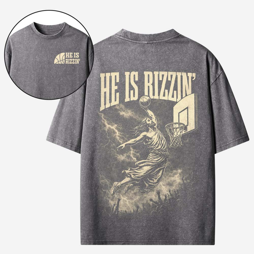 Rizzin Dunk Vintage Washed T-Shirt