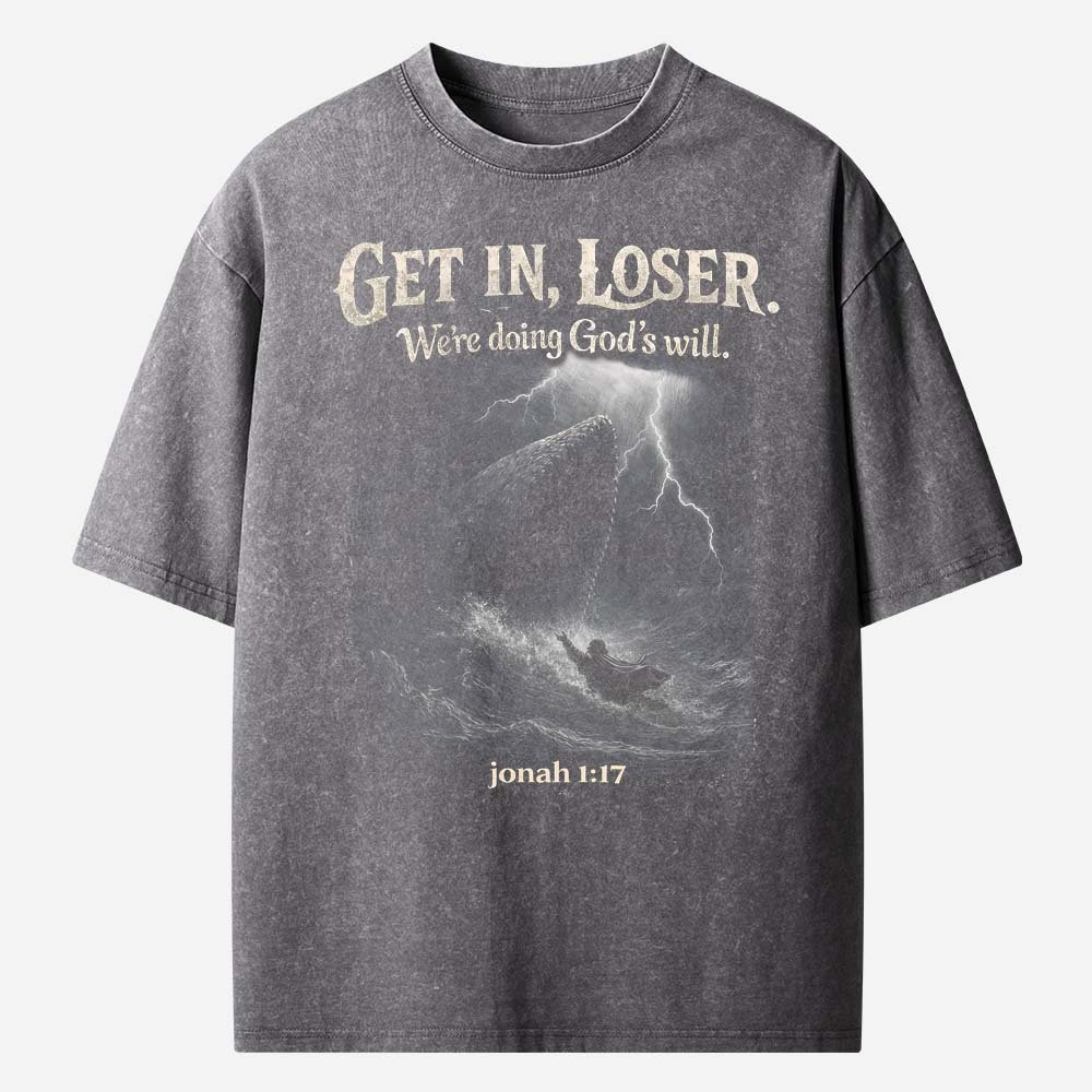 Whale Ride Vintage Washed T-Shirt