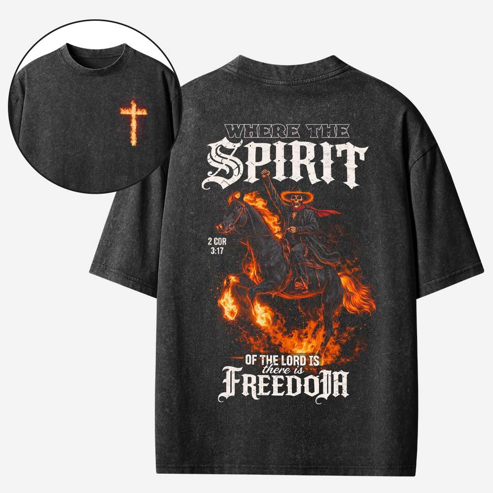 Freedom Rider Vintage Washed T-Shirt