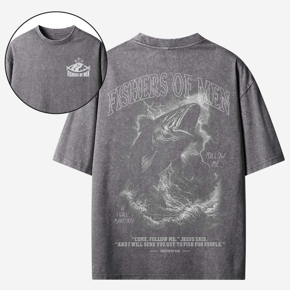 Storm Fish Vintage Washed T-Shirt
