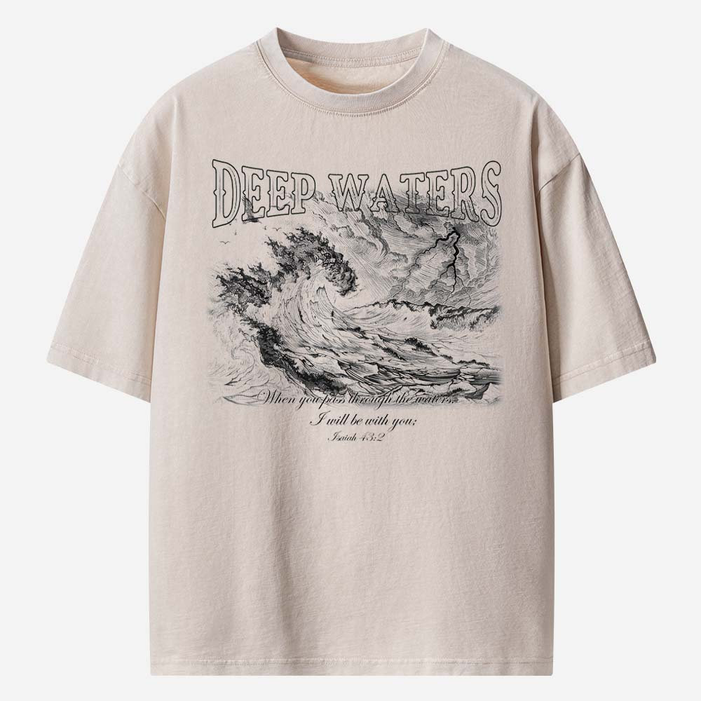 Deep Waters Vintage Washed T-Shirt