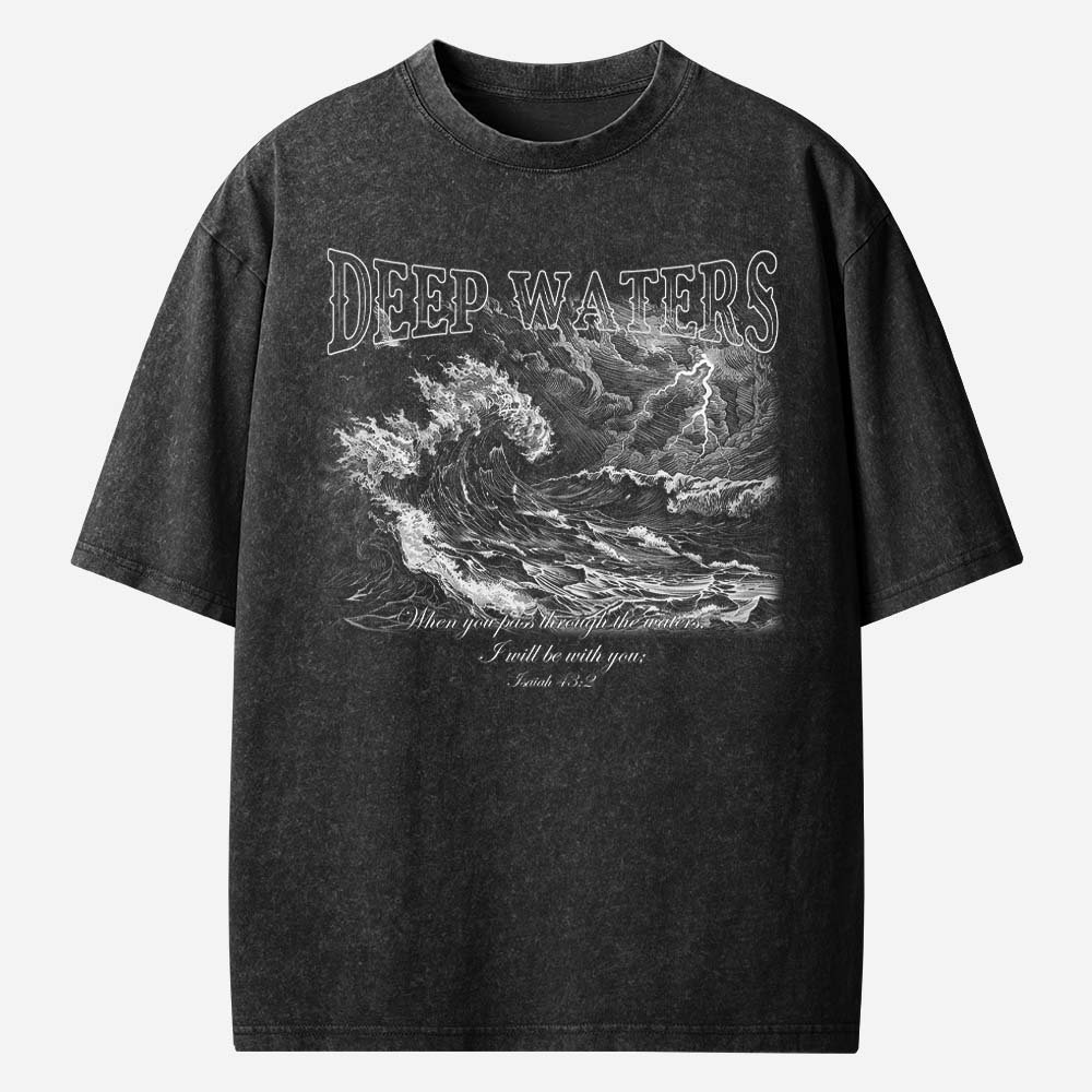 Deep Waters Vintage Washed T-Shirt