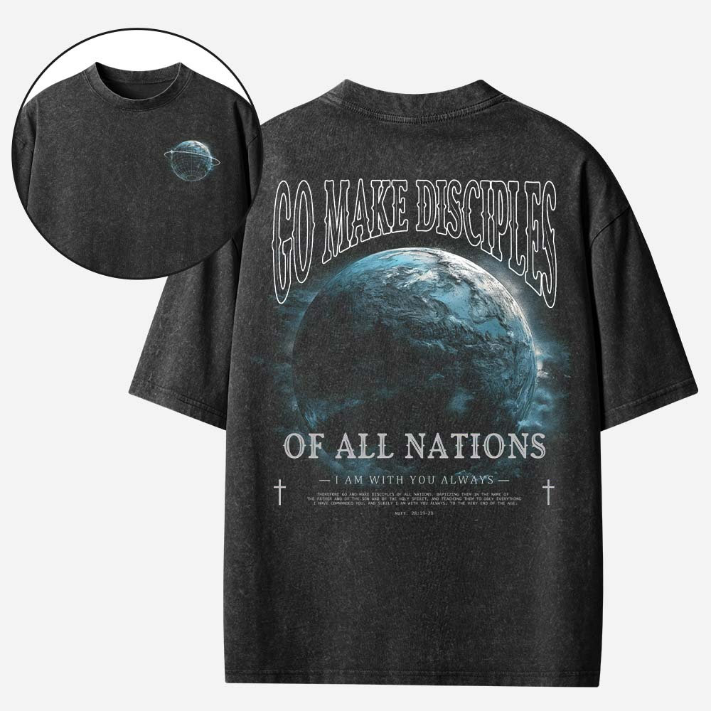 All Nations Vintage Washed T-Shirt