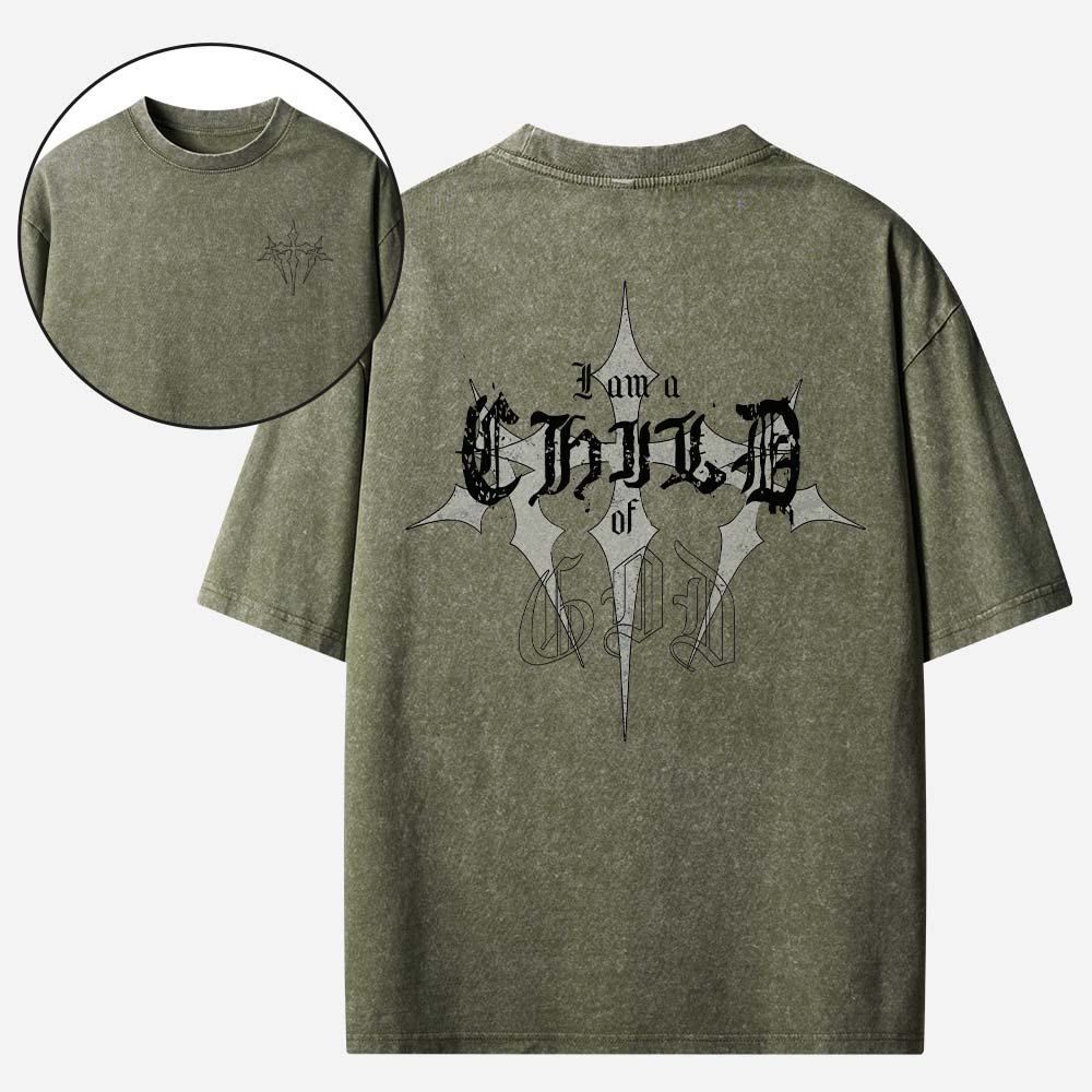 Child Emblem Vintage Washed T-Shirt