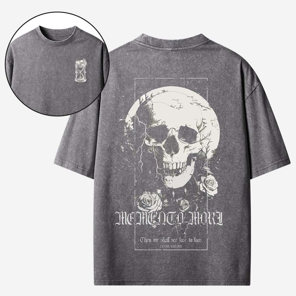 Memento Mori Vintage Washed T-Shirt