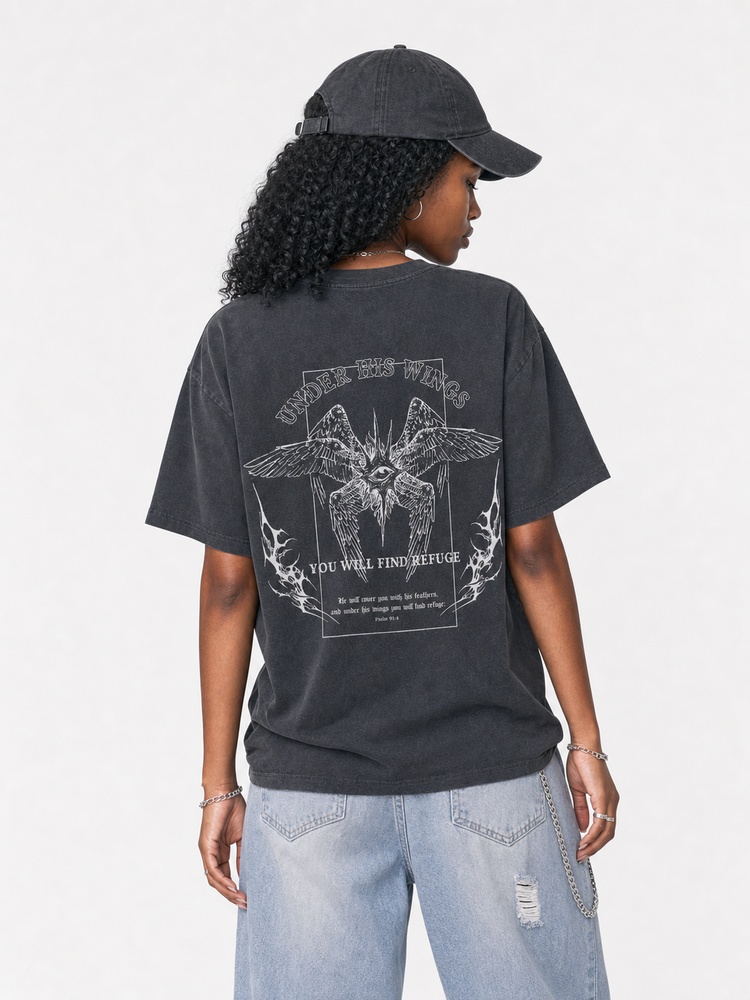 Eye Wings Vintage Washed T-Shirt