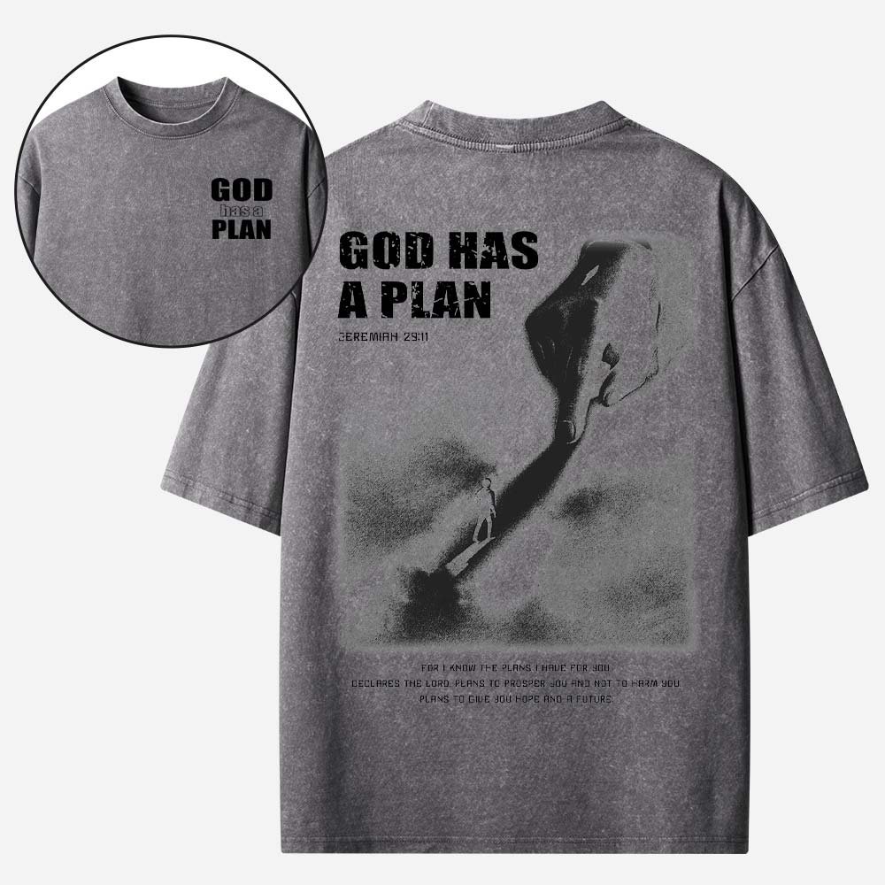 Has A Plan Vintage Washed T-Shirt
